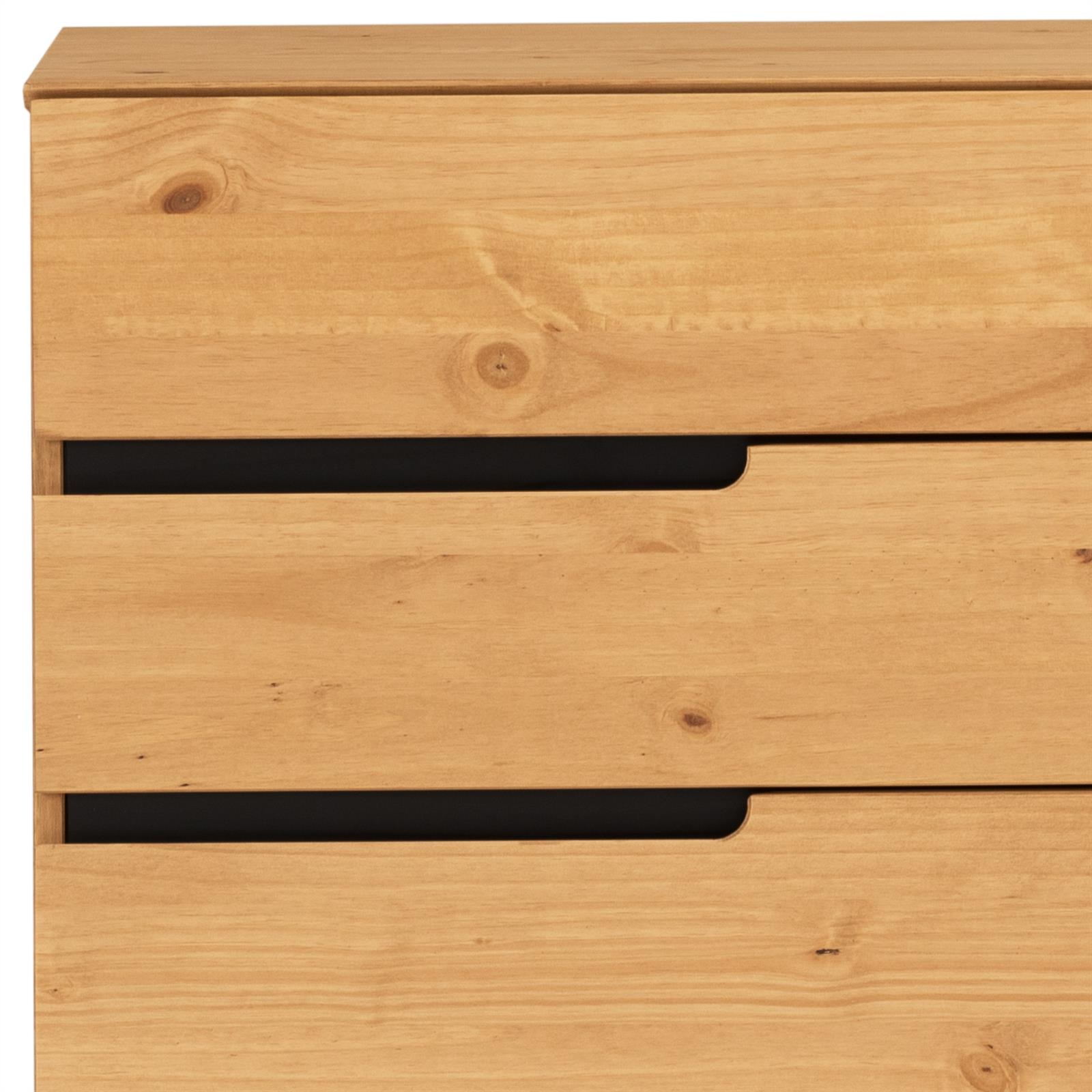 Kommode Anrichte Schubladenkommode Sideboard mit 4 Schubladen nordischer Stil