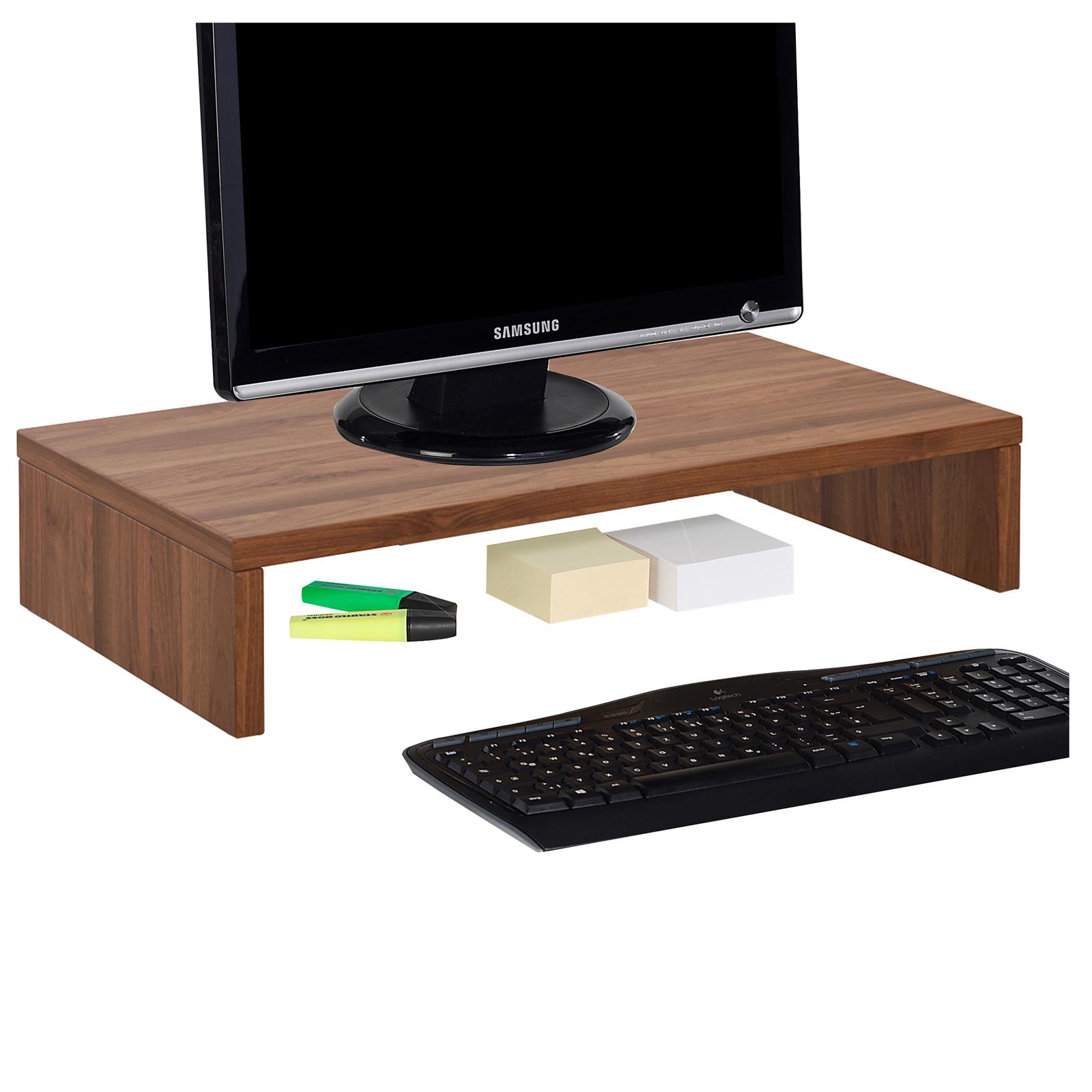Monitorständer Schreibtischaufsatz Monitorerhöhung Bildschirm Aufsatz | eBay