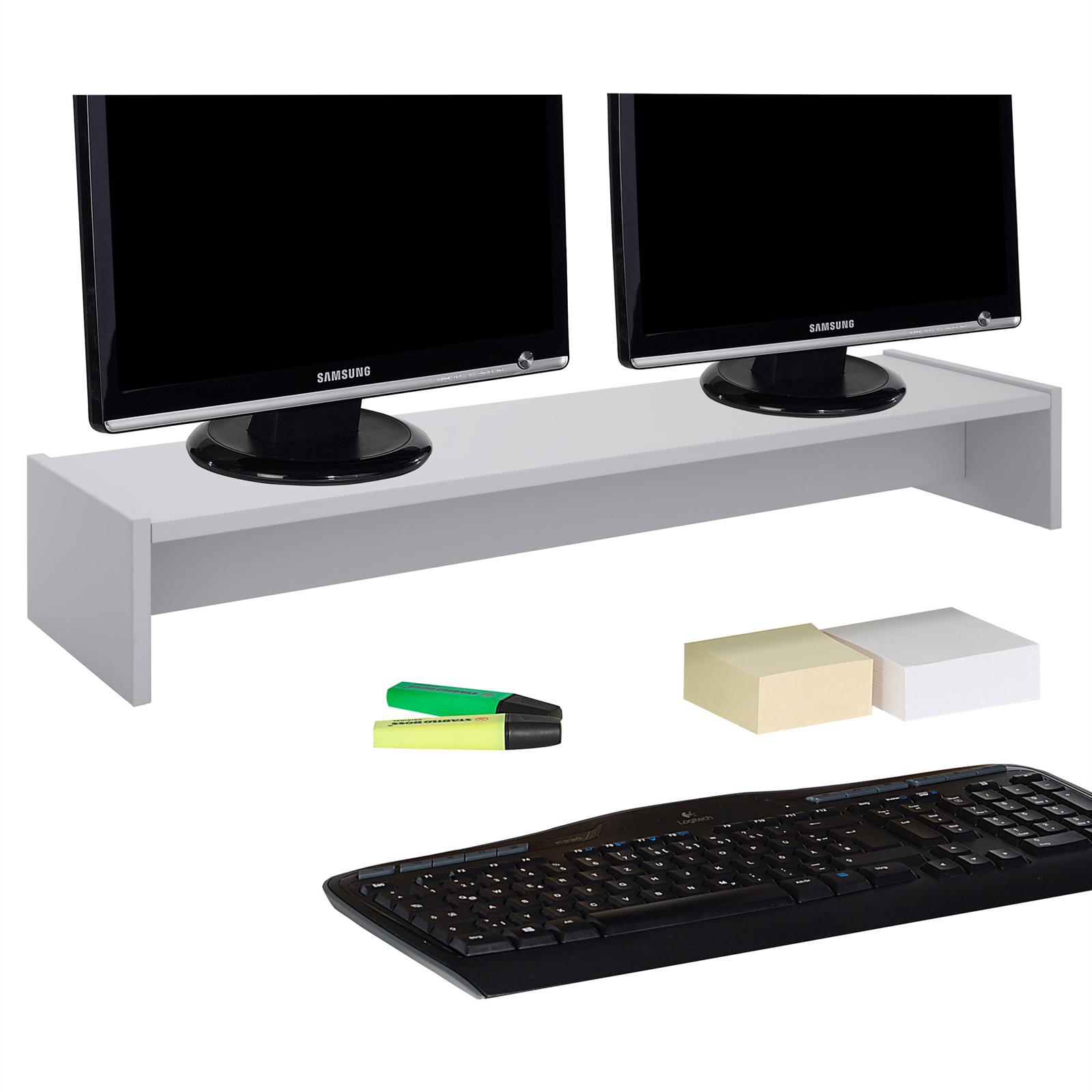 Tisch Bildschirmerhöhung Monitorerhöhung Monitorständer Monitor TV PC Aufsatz 