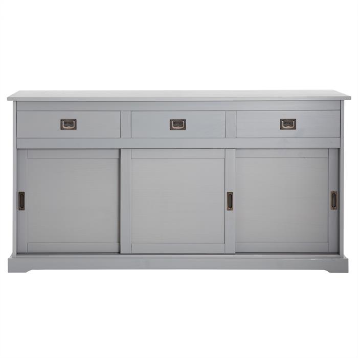 Anrichte Grau / Paris Kommode Sideboard Anrichte Matt Grau - Kaufen bei