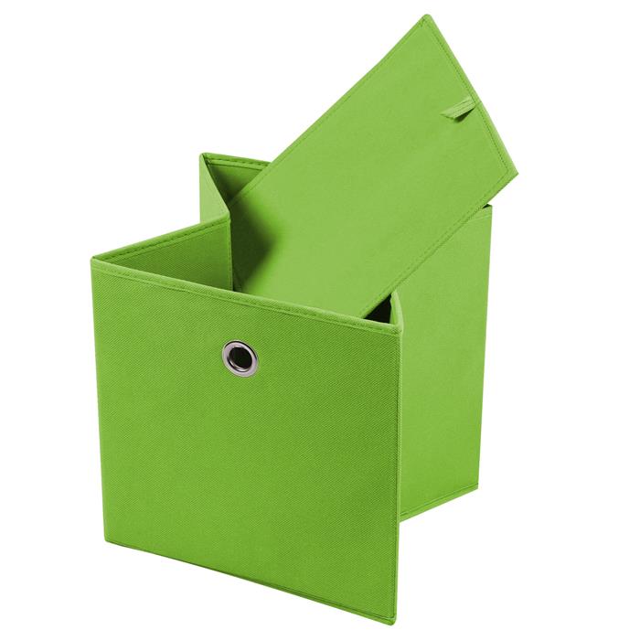 Stoffbox ELA im 2er Set in grün