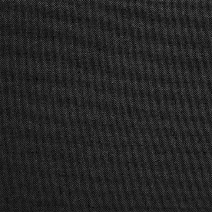 Polsterbett IOWA 140 x 200 cm, Stoff schwarz