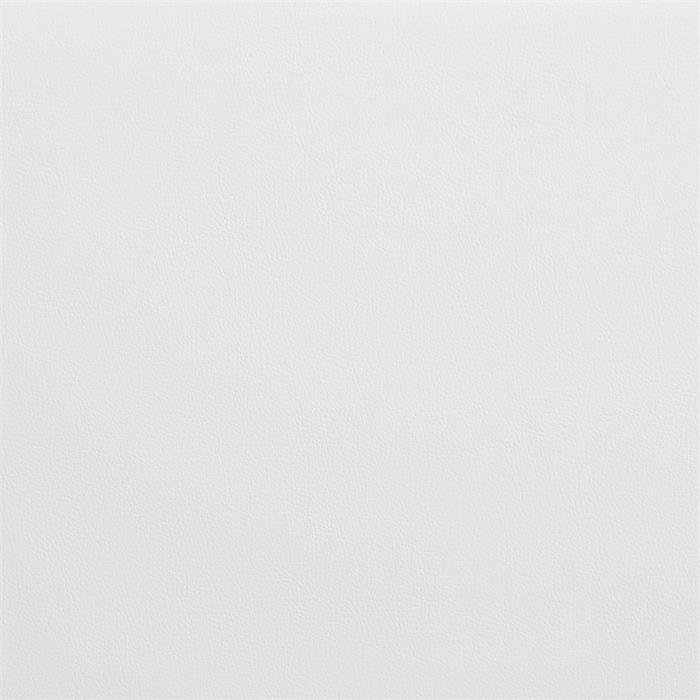 Polsterbett COLUMBUS 140x200 cm, LED Beleuchtung, Kunstleder weiß