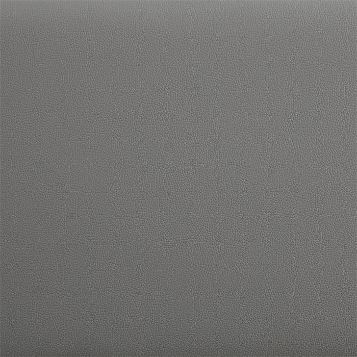 Polsterbett COLUMBUS 140x200 cm, LED Beleuchtung, Kunstleder grau