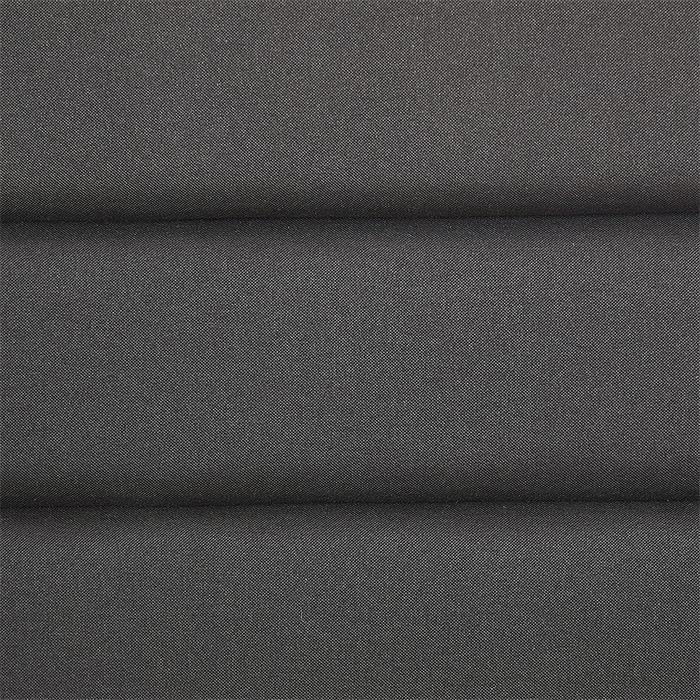 Polsterbett CLIFTON 140x200 cm, Stoff in schwarz