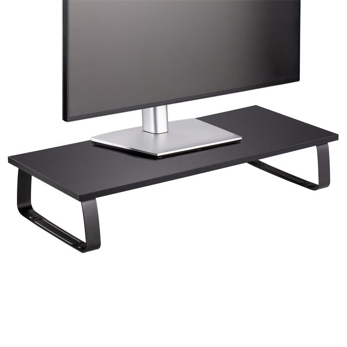 Monitorständer STANFORD - Desktop-Organizer, Schwarz, Modernes Design, 60 cm